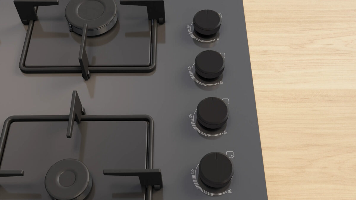 POP6C9P31O-Bosch Kend. Kumandalı,Gazlı Ank. Ocak - Görsel 3