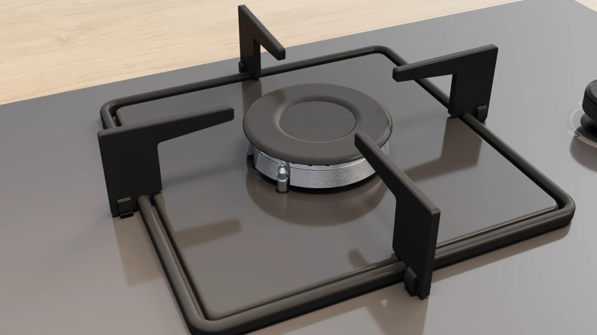 POH7C9P31O-Bosch Kend.Kumandalı,Gazlı Ank. Ocak - Görsel 3