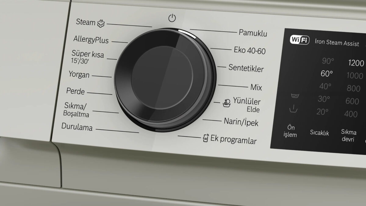 WGK242ZXTR-Bosch Tam Otomatik Çamaşır Makinesi - Görsel 3