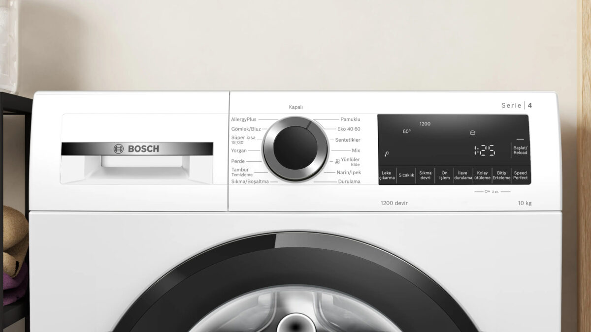 WGA25203TR-Bosch Tam Otomatik Çamaşır Makinesi - Görsel 2